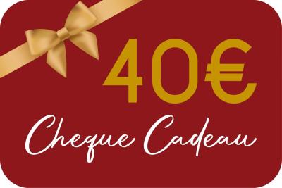 Chèque Cadeau 40€