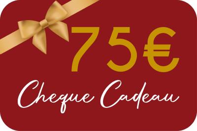 Chèque Cadeau 75€