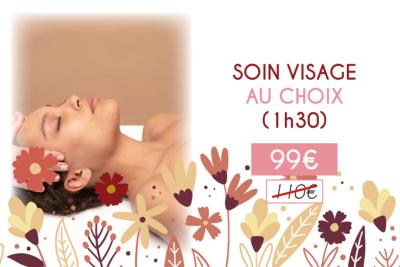 SOIN-MASSAGE VISAGE (1h30) | Fête des mères